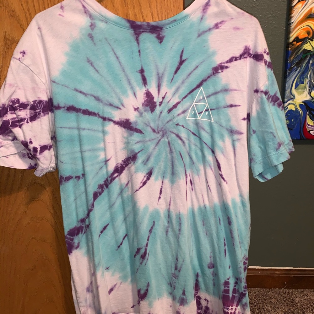 HUF Men’s tie-die t-shirt L